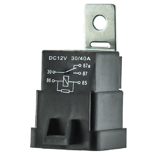 Truckair Relay - Square - 5 Term. -, Category: Relay, No.: 5 Terminals, Volts: 12V, Function: Spdt, Amp: 40 11-3005 - main